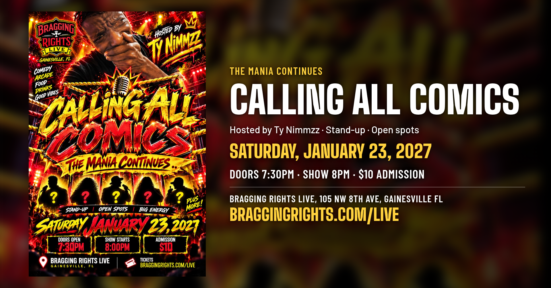 Poster for Calling All Comics
